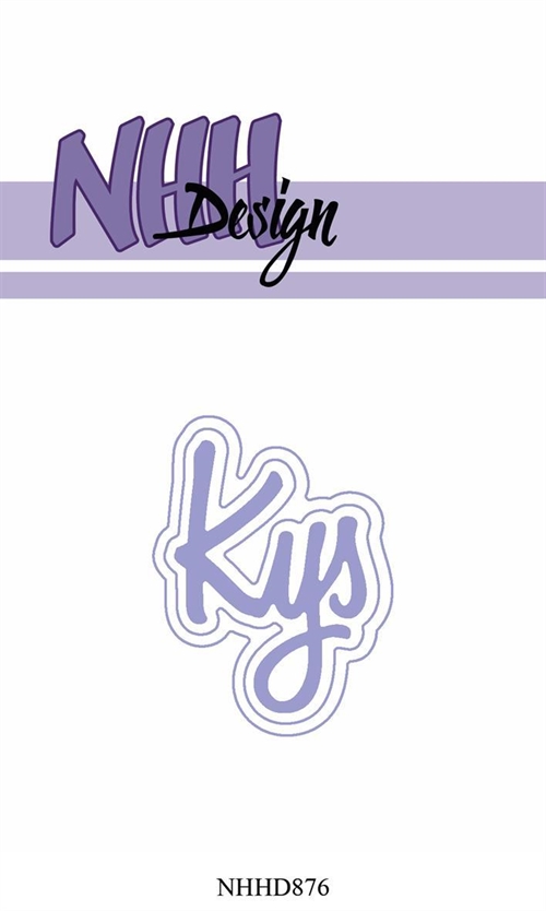  NHH Design dies Kys 4,3x5,6cm